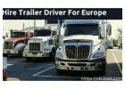 hire trailer driver for europe