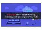 DeskTrack: India's Top Productivity Monitoring Software: Empower Your Staff