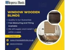 High-Quality Custom Wood Window Blinds