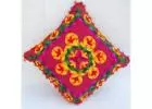Buy Indian Suzani Cushion Cover Vintage Pillows Decorative