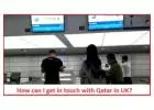 How can I get in touch with Qatar Airways UK agent?