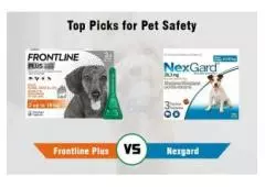 Top Picks for Pet Safety: Frontline Plus vs. NexGard