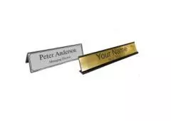 Personalized Office Desk Name Plates
