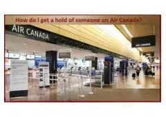 How do I speak to real person at Air Canada?   
