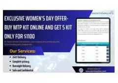 Exclusive Women’s Day Offer-Buy MTP KIT Online And Get 5 Kit Only For $1100