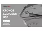 How can  Kronos Customers Email List contribute to the exponential growth of my business ?