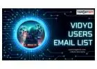 How can Vidyo Users Email List assist marketers in achieving a superior return on investment (ROI) i