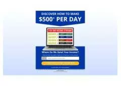 Make $500 Per Day With Multiple Income Streams Now!