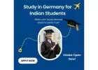 Study in Germany for Indian Students  