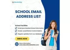 Reach the Right Audience  with Our School Email Address List