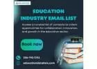 Get the most Trusted 572,462 Education Industry Email List