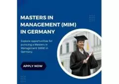 Masters in Management (MIM) in Germany 