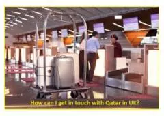 How can I get in touch with someone at Qatar in UK?