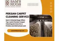 Sam's Oriental Rugs Offers Top-notch Persian Carpet Cleaning Services for a Pristine and Refreshed L