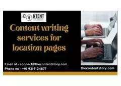 Enhance Your Online Presence With Top-notch Content Writing Services for Location Pages From the Con