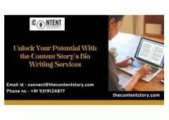 Unlock Your Potential With the Content Story's Bio Writing Services