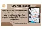 Master the Art of UPS Negotiation with Betachon Freight Auditing
