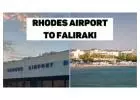 Seamless Taxi Service from Rhodes Airport to Faliraki with GREtour - Rhodes Tours & Transfer Service