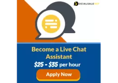 Make $30/hr with Live Chat Work!