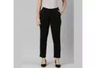  Buy Black Formal Pants Women Online | Gocolors
