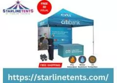Custom 10x10 Tents: Design a Trade Show Tent that Stands Out From the Crowd.